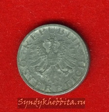 10 грошей 1949 года Австрия
